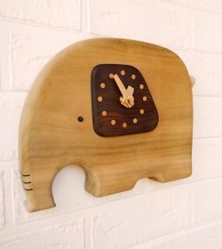 画像2: 置き掛け時計ゾウ