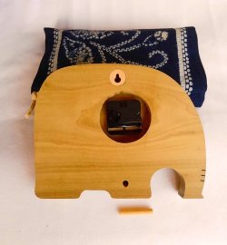 画像6: 置き掛け時計ゾウ